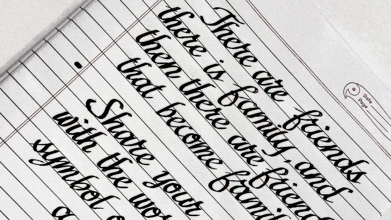 Beautiful Simple English Handwriting Styles They May Be Removed In The Future Canvas plex