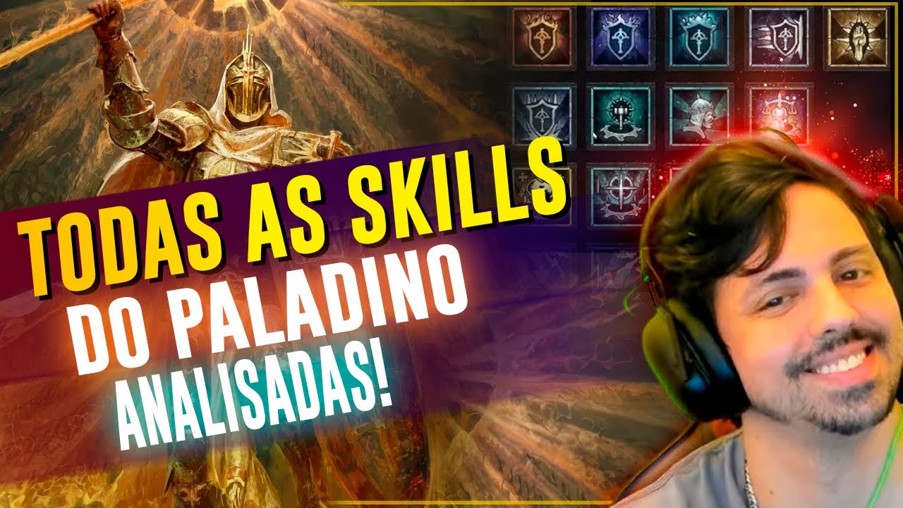 TODAS AS HABILIDADES DO PALADINO EXPLICADAS - DIABLO 4