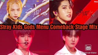 Stray Kids  스트레이 키즈 Gods Menu Comeback Stage Mix
