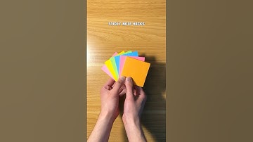 Sticky Note Hacks