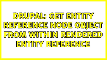 Drupal: Get entity reference node object from within rendered entity reference