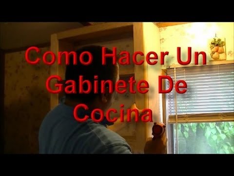 Como hacer un gabinete de cocina facilmente youtube Muebles economicos en mdf
