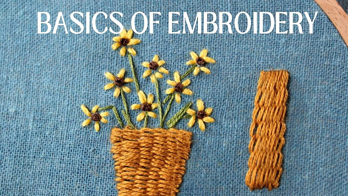 Hand Embroidery For Beginners 