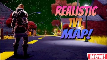 REALISTIC 1V1 MAP In Fortnite Creative - THE BEST & Most Advanced Realistic 1v1 Map - NEW 1V1 Maps