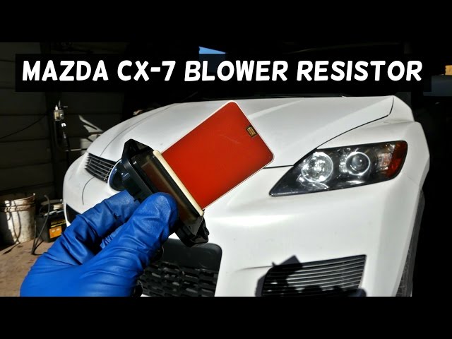 A-Premium HVAC Heater Blower Motor Assembly Compatible with Mazda Vehicles - CX-7 2009 2010 2011 2012, 2.3L 2.5L, Sport Utility - Front Side, Replace# EG22-61-B10, EG2261B10, Blower Motors - Canada