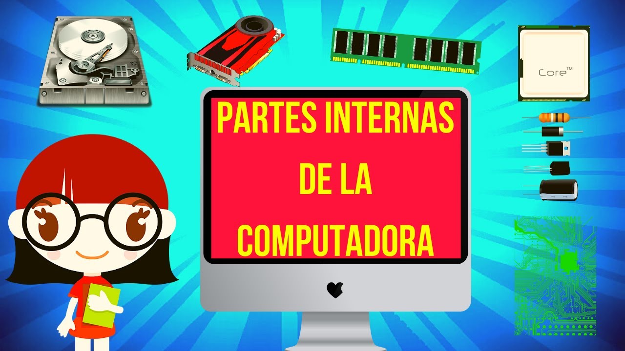 LAS PARTES INTERNAS DE LA COMPUTADORA 👩‍💻📀| LA COMPUTADORA Y SUS PARTES INTERNAS 🖥️ | Valentina Zoe