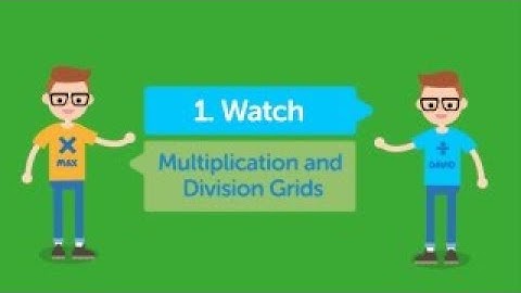 CCEA Primary Help Your Child with Maths Homework – Practise their Tables Step 1 - Watch