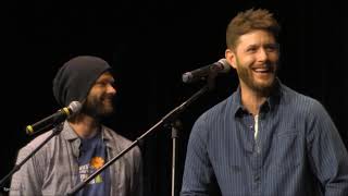 DallasCon 2019 Jensen Ackles and Jared Padalecki GOLD FULL Panel Supernatural Wealth