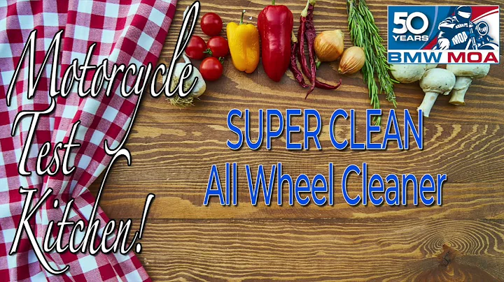 George tries out Super Clean All Wheel Cleaner on a !!FILTHY!! BMW motorcycle wheel