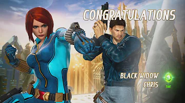 MVCI - ARCADE MODE - CHRIS/BLACK WIDOW!