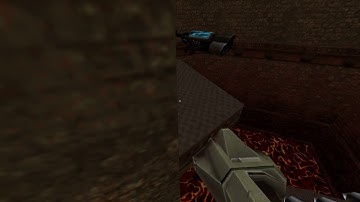 QUAKE 2 | Very hard jump on q2rdm2 - POV David