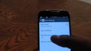 Reset Active Sync On Samsung Galaxy S4 screenshot 4