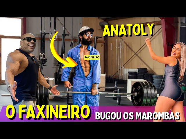 Faxineiro humilha fortões em academia/Anatoly