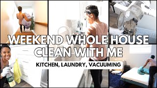 WEEKEND WHOLE HOUSE RESET MOTIVATION| CLEAN WITH ME