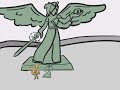 XD sees his statue - dream smp animatic