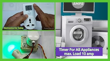 Timer for electrical appliances|Euro ECT10A|On  Delay timer|off delay timer,Timer