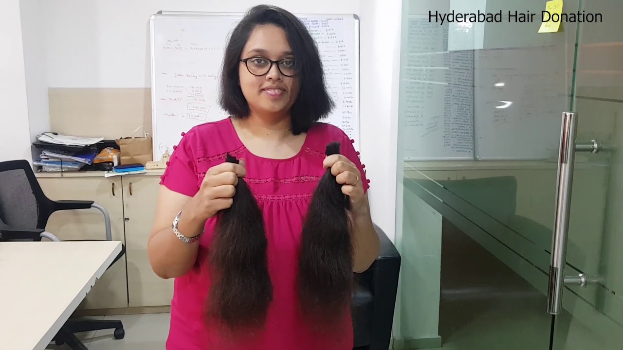 Havisha's Hair Donation Donated 12 inches of my Hair Hyderabad Hair