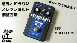 EBS MULTI COMP with Guitar Review