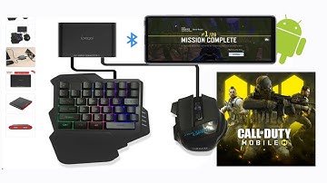 Mouse and keyboard for Call of Duty Mobile/ Ipega 9116 setup very easy !!