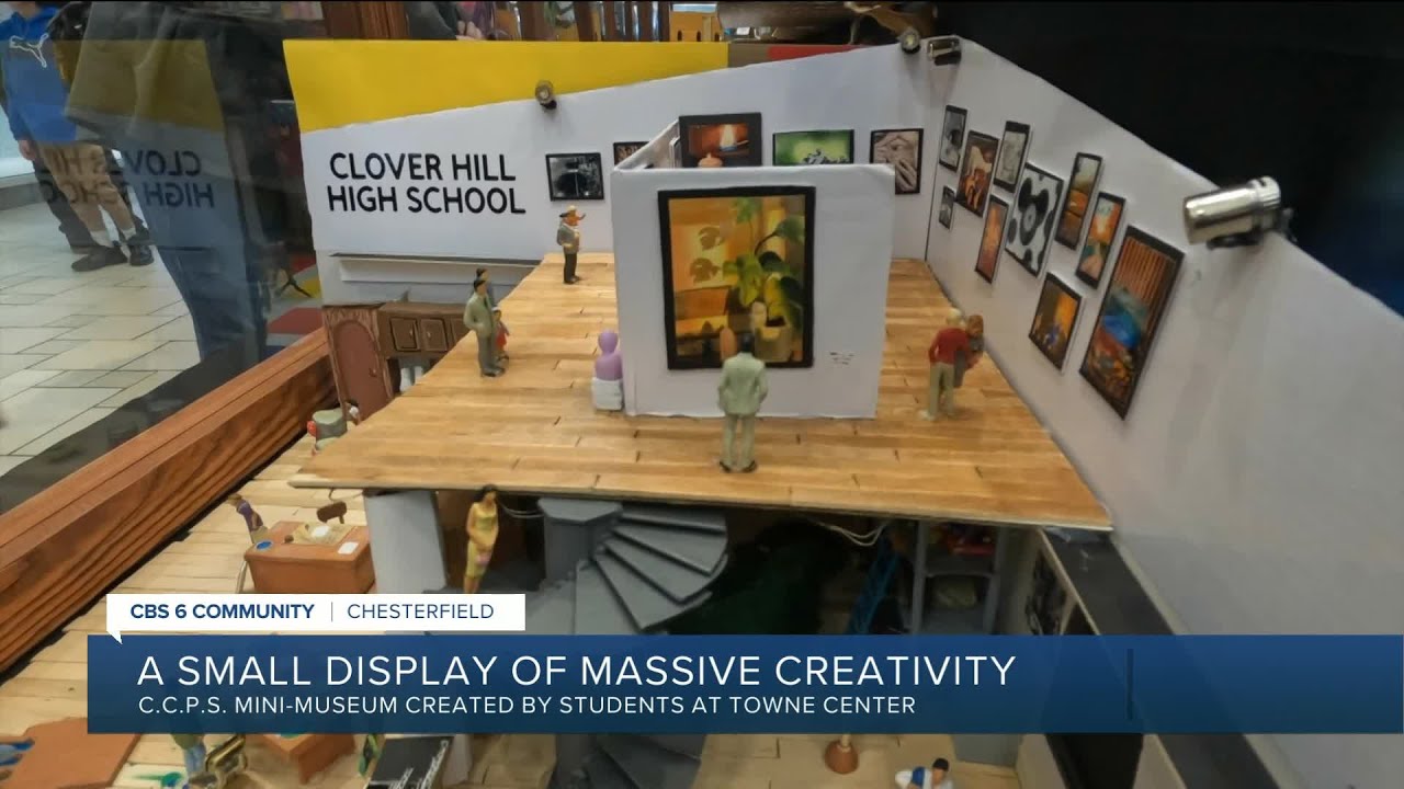 CCPS Mini-Museum unveiled with tiny ribbon-cutting celebration