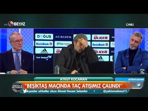 Aykut Kocaman: Beşiktaş maçında taç hırsızlığı yapıldı