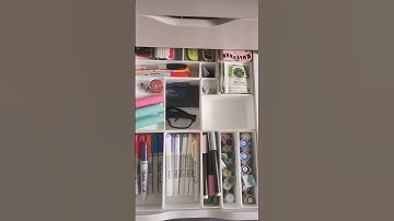my IKEA Alex drawers Gridfinity organization setup :3 | 3D Printing #gridifinity #organization
