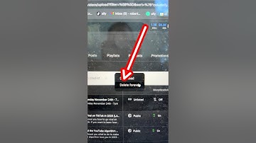 How To Delete Videos on YouTube (2025 Update) #shorts