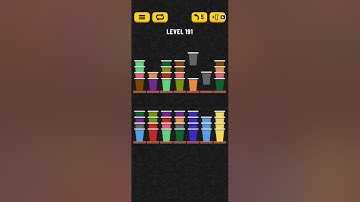 Cup Sort Puzzle Level 191 = Water Sort Puzzle Level 191 = Ball Sort Puzzle Level 191 All the same