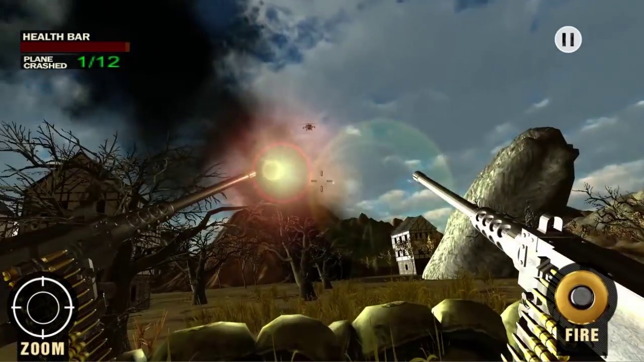 gaming logo WW2 Helicopter Attack Gunner - Android Gameplay HD