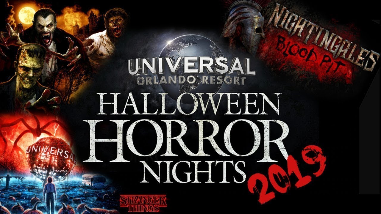 Halloween Horror Nights 2019 Orlando The Scare Zones YouTube