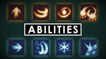 How to Design Good Abilities for Games (case study + own practice)
