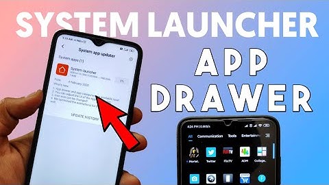 [OFFICIAL] MIUI 11 System Launcher Stable Update with APP DRAWER | System Launcher 4.15 Stable
