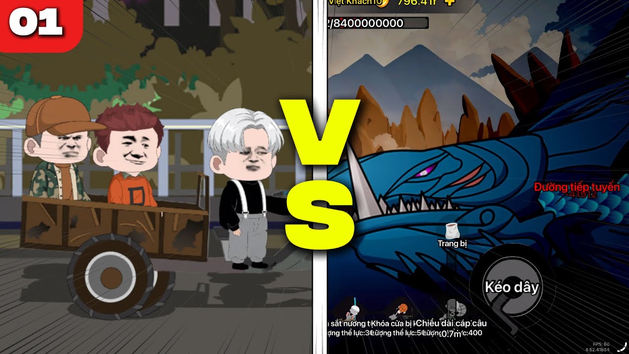 Kunkun & Hạ Điêu Đế & Hạ Thiếu Gia vs Cá Nóc Xanh | CÂU CÁ VẠN CÂN