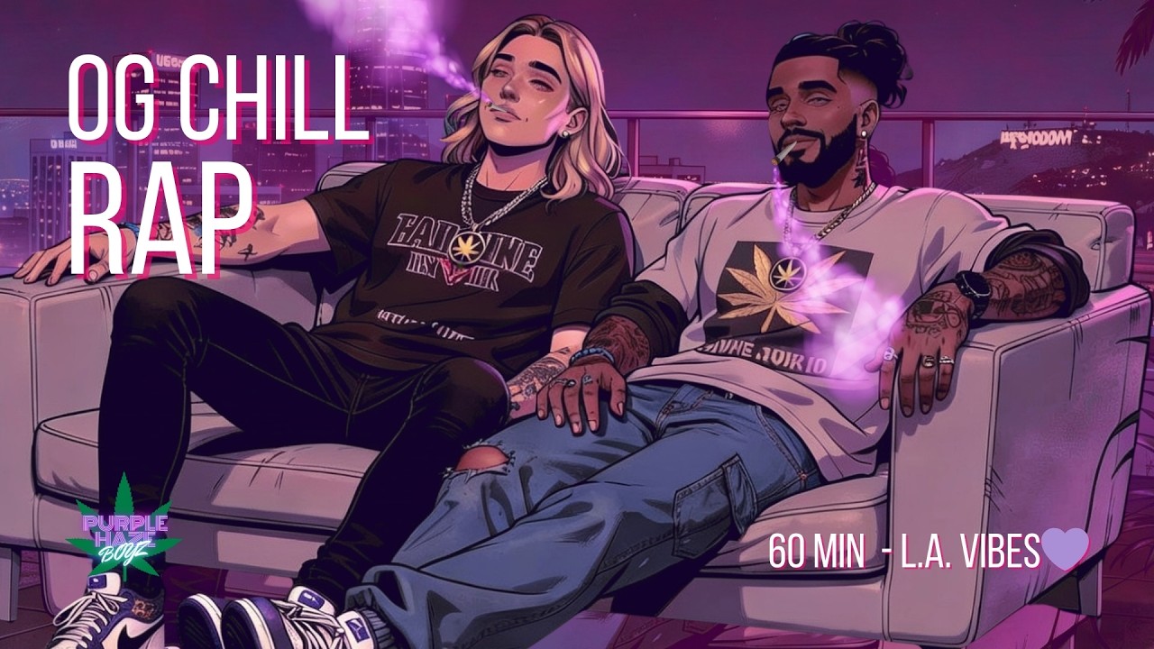 Chill Stoner Hip Hop | 60 Min West Coast Beats - LA Rooftop Session Extended
