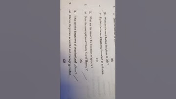 Organization Theory and Behaviour question paper January 2020 m.com 1st semester