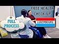 First full body health checkup experience in luxembourg  free medical  full process