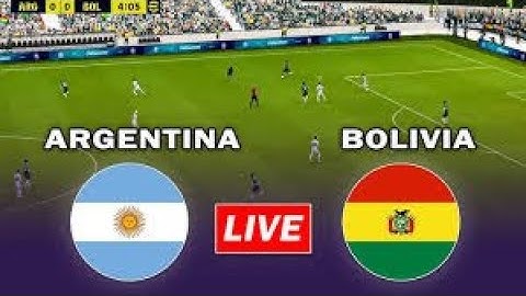 🔴Argentina vs Bolivia | FIFA World Cup Qualifying Match Live