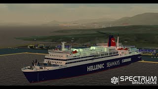 ☃️Last Route of 2023: Piraeus to Rodos| 🎅Virtual Sailor NG🎄 Part III