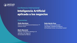 Conferencia Internacional 'Inteligencia Artificial aplicada a los negocios'