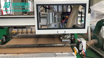 SUDIAO 4x8FT Double Tables CNC Nesting Machine