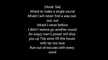 Eminem - Guts Over Fear ft. Sia Lyrics (Shady XV)