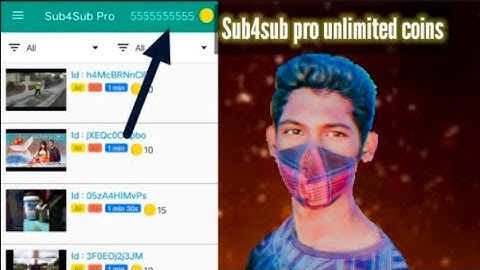 How to hack sub4sub pro // how to get unlimited coins in sub4sub pro