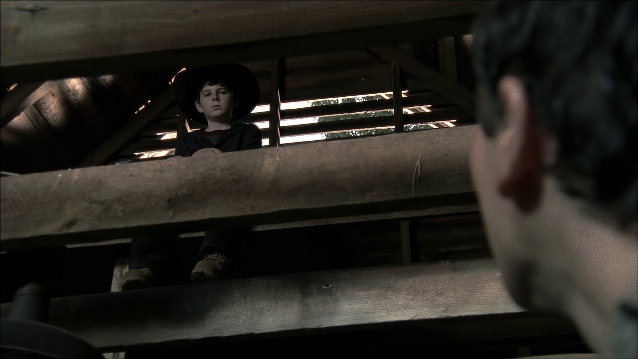 The Walking Dead S02E11 | Randall Speaks With Carl [4K]