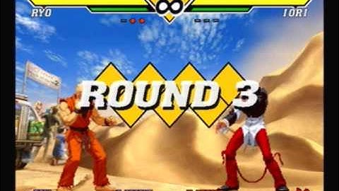 Capcom VS SNK 2 Ryo Arcade Playthrough