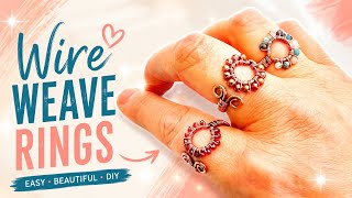 Famous If I Can Make This Wire Weave Ring — So Can You! | Beginner Wire Jewelry Profile