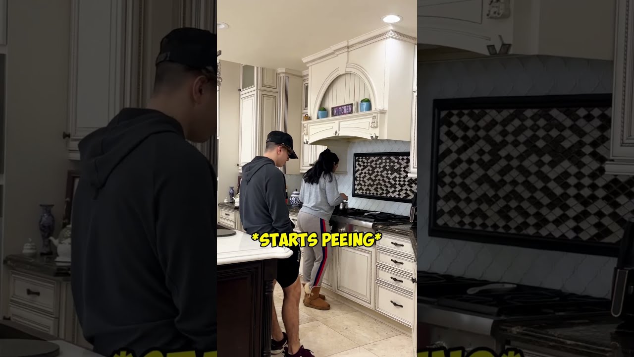 Peeing On The Floor Prank 