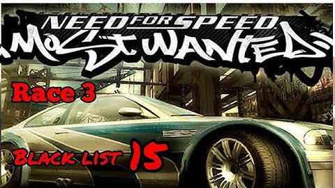 NFS Most wanted - Black list 15 ( NEW KID ON THE STREET - TIME TRIAL ) #PPSSPP