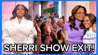 SHERRI SHEPHERD EMOTIONAL OFF AIR EXIT AS OPRAH SENDS HER ENDEARING TRIBUTE!