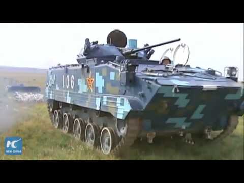Chinese paratroopers conduct live fire drill China SCIO