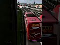Bus Driver's Highway Hustle  Lane Changes &amp; Toll Booth Thrills! #ets2 #bussid #busmania